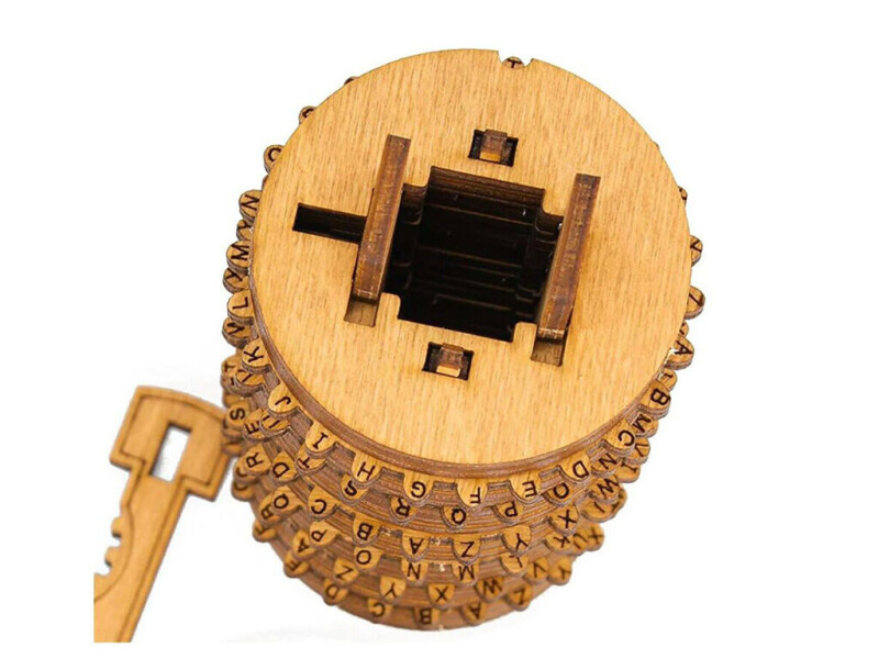 iDventure 3D dřevěná skládačka hlavolamu Cryptex